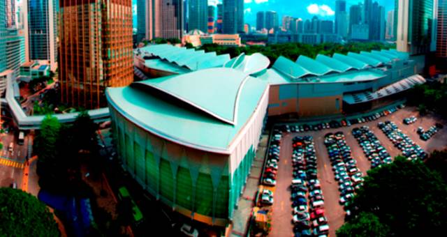 Kuala Lumpur Convention Centre Exterior Shot
