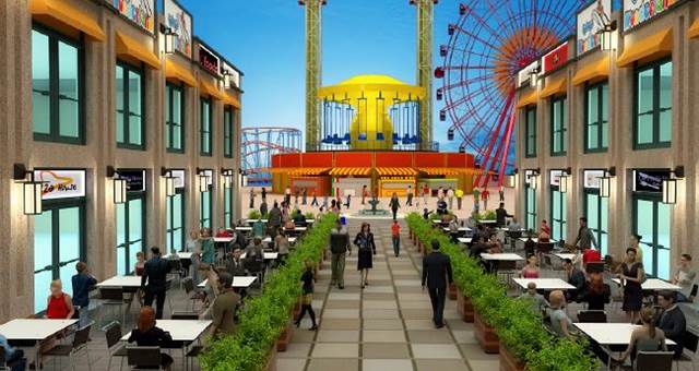 An artist's impression of the new-look Wonderland