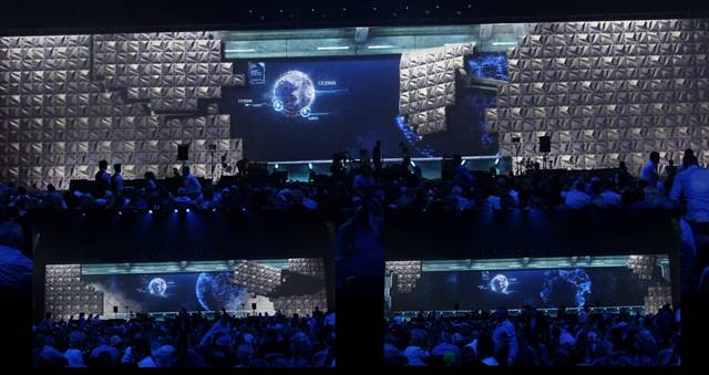 Augmented Projection Mapping on Modular Panels Backdrops Fantastic