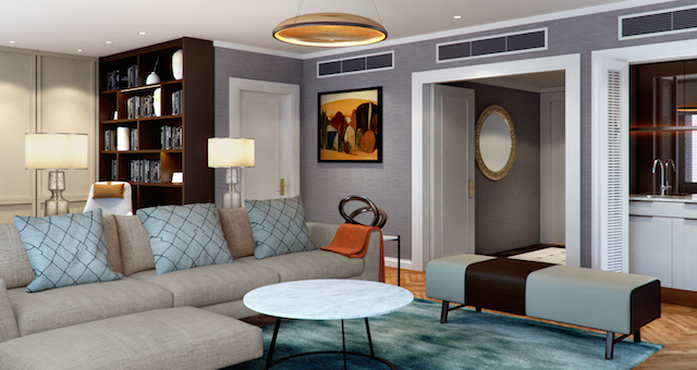 Cordis Auckland - Chairman Suite Lounge