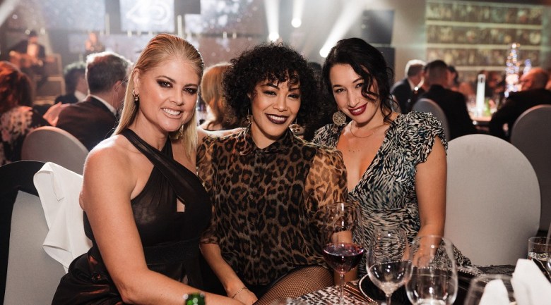 Guests at the black tie gala for Meetings 2021