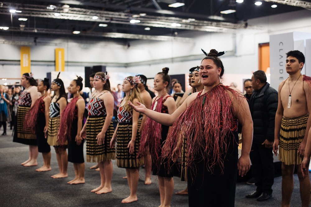 Welcome performance at ASB Showgrounds