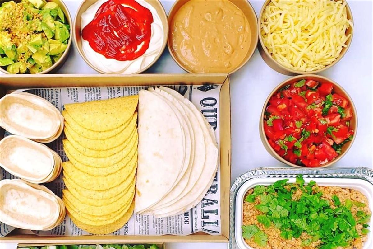 One Pot Catering's family taco kit