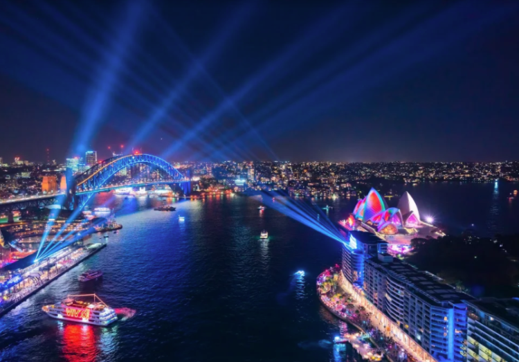 Sydney lights up with return of Vivid