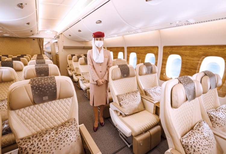 Emirates’ Premium Economy class landing in Sydney